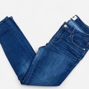 PAIGE Verdugo Cropped Skinny Jeans Medium Washed Denim Women’s 29 Luxury Denim